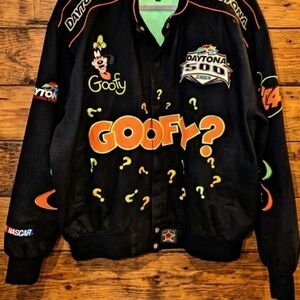 Goofy Daytona 500 Black Jacket